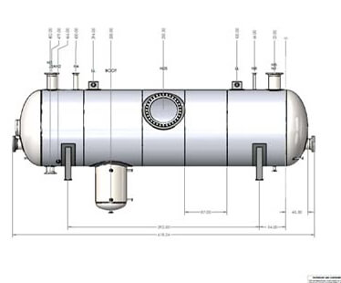 compress pressure vessel